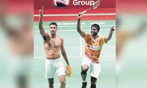 badminton players