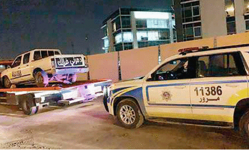 Violation of traffic rules