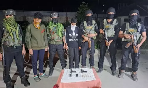 terrorist arrest in baramulla