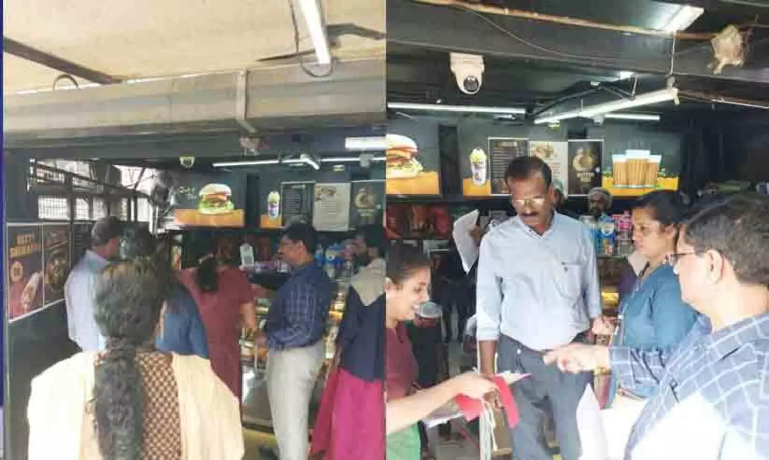 Food safety department conducted inspections