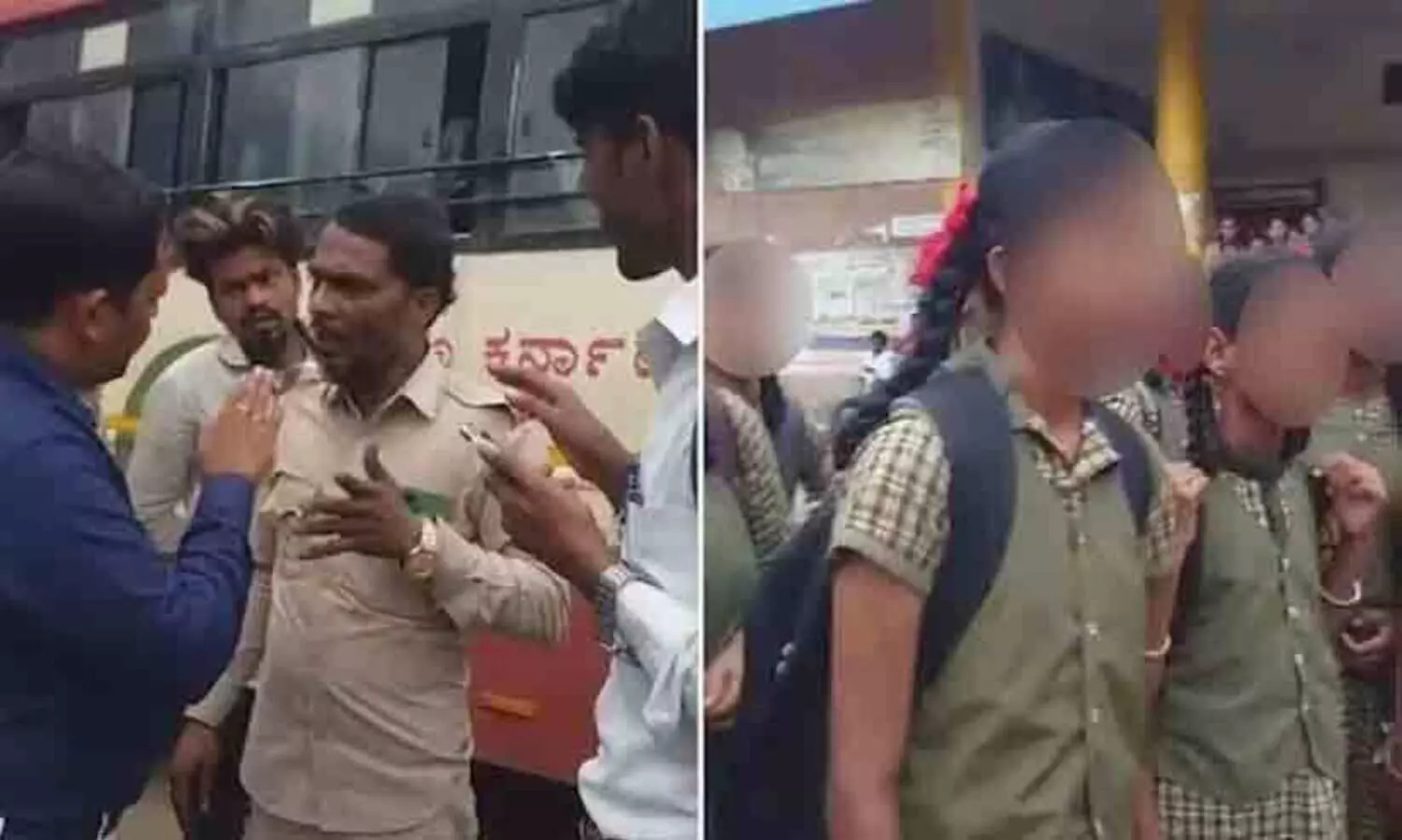 ബുർഖ ധരിക്കാത്ത മുസ്ലിം വിദ്യാർഥിനികൾക്ക് ബസ് യാത്ര വിലക്കി ഡ്രൈവർ