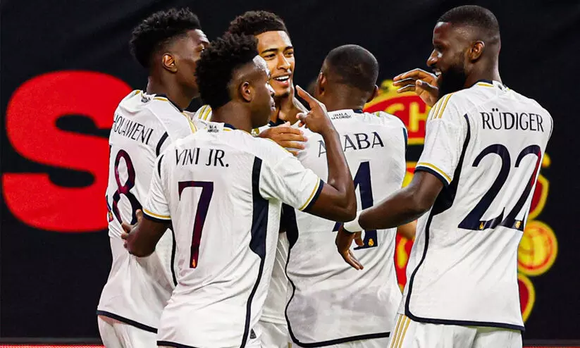 പ്രീ സീസൺ സൗഹൃദം; യുണൈറ്റഡിനെ രണ്ടുഗോളിന് തകർത്ത് റയൽ പ്രീ സീസൺ സൗഹൃദം; യുണൈറ്റഡിനെ രണ്ടുഗോളിന് തകർത്ത് റയൽ