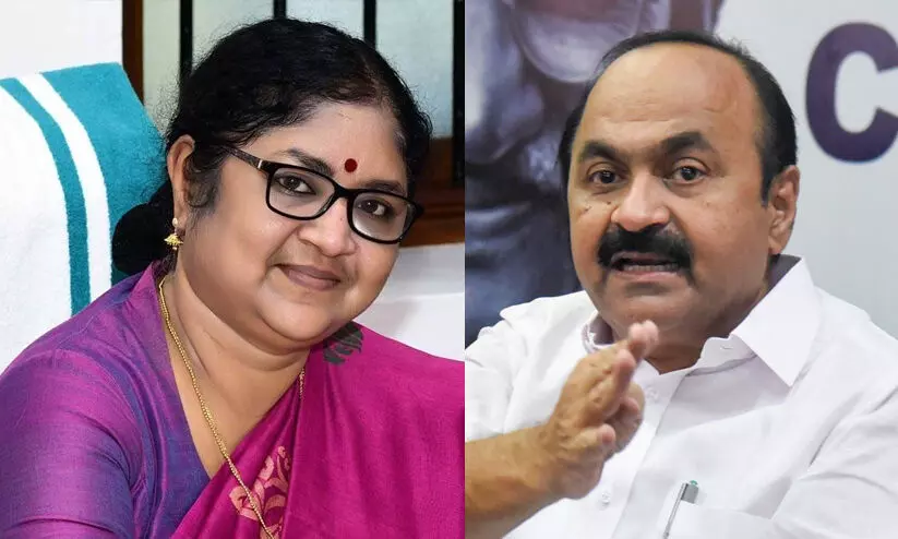 പ്രിൻസിപ്പൽ നിയമനത്തിലെ അനധികൃത ഇടപെടൽ: മന്ത്രി ആർ ബിന്ദു സ്ഥാനമൊഴിയണം -വി.ഡി. സതീശൻ പ്രിൻസിപ്പൽ നിയമനത്തിലെ അനധികൃത ഇടപെടൽ: മന്ത്രി ആർ ബിന്ദു സ്ഥാനമൊഴിയണം -വി.ഡി. സതീശൻ