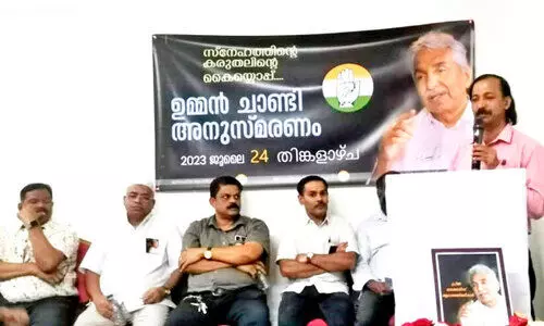 ഉ​മ്മ​ൻ ‌ചാ​ണ്ടി​യു​ടെ വി​യോ​ഗം പ്ര​വാ​സി​ക​ൾ​ക്ക് തീ​രാ​ന​ഷ്​​ടം -ശി​ഹാ​ബ് കൊ​ട്ടു​കാ​ട്