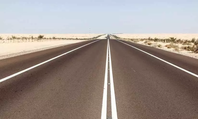 road partially closed