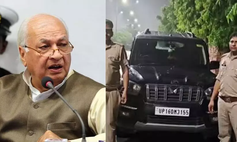 ഗവര്ണറുടെ വാഹനവ്യൂഹത്തിലേക്ക് കാറിടിച്ച് കയറ്റാന് ശ്രമം; രണ്ടു പേർ കസ്റ്റഡിയിൽ ഗവര്ണറുടെ വാഹനവ്യൂഹത്തിലേക്ക് കാറിടിച്ച് കയറ്റാന് ശ്രമം; രണ്ടു പേർ കസ്റ്റഡിയിൽ