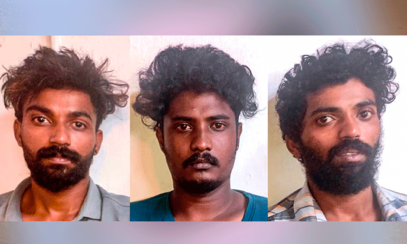 എം.ഡി.എം.എയുമായി മൂന്നുപേർ പിടിയിൽ