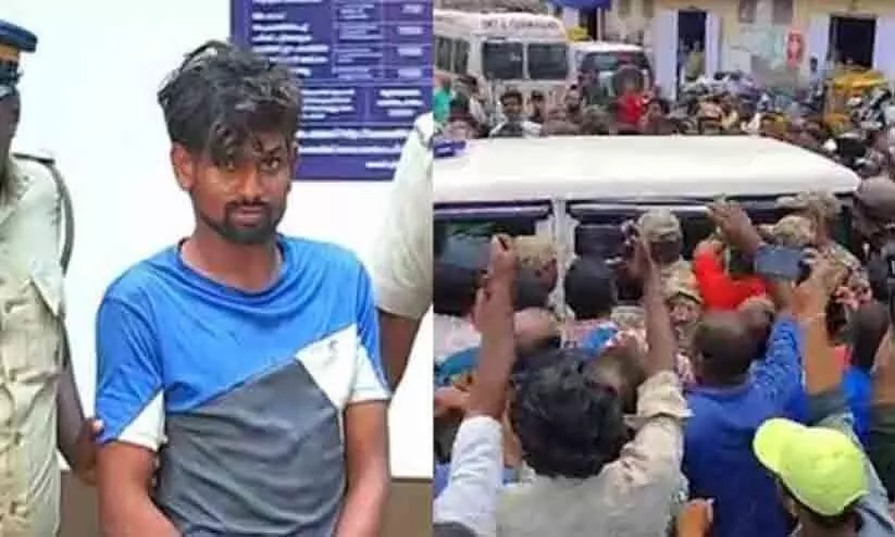 അഞ്ചുവയസുകാരിയുടെ കൊലപാതകം: ആലുവ മാർക്കറ്റിൽ അസ്ഫാഖുമായി വീണ്ടും തെളിവെടുപ്പ്