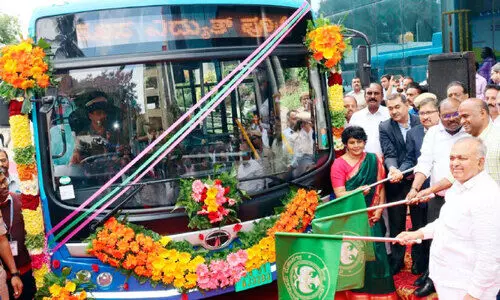 ബി.​എം.​ടി.​സി​യു​ടെ ഇ -​ബ​സ് നി​ര​ത്തി​ൽ