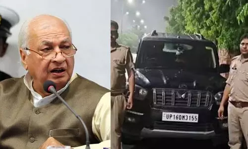 ഗവര്‍ണറുടെ വാഹനവ്യൂഹത്തിലേക്ക് കാറിടിച്ച് കയറ്റാന്‍ ശ്രമം; രണ്ടു പേർ കസ്റ്റഡിയിൽ
