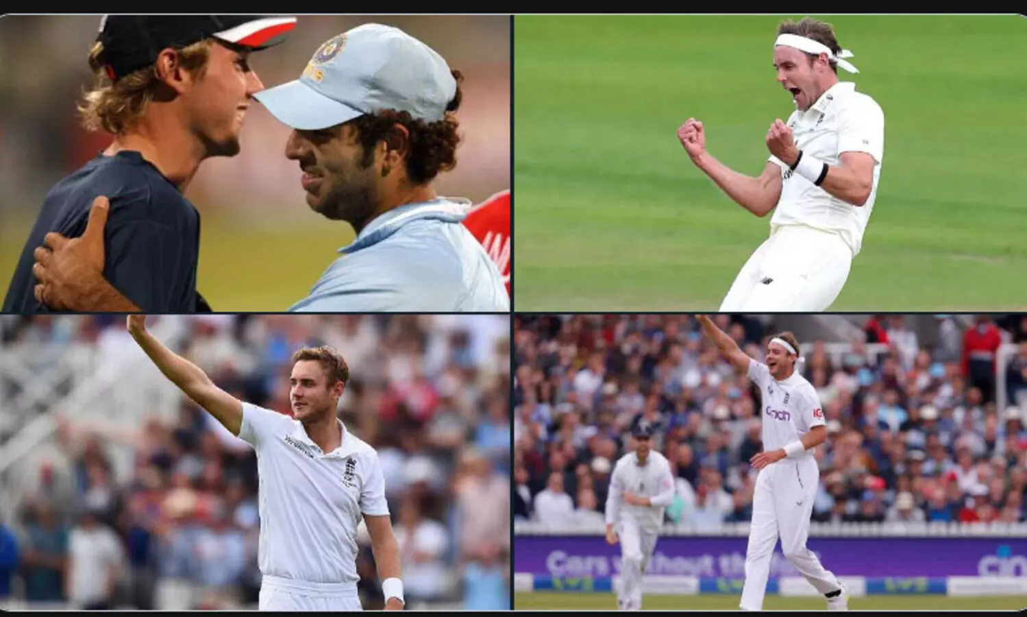 ‘യഥാർത്ഥ ഇതിഹാസം’; സ്റ്റുവർട്ട് ബ്രോഡിന് ആശംസകളുമായി യുവരാജ് സിങ്