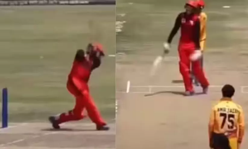 ഒരോവറിൽ പിറന്നത് 48 റൺസ്, ഏഴു സിക്സുകൾ; റൺ മഴ കാബൂൾ പ്രീമിയർ ലീഗിൽ -വിഡിയോ