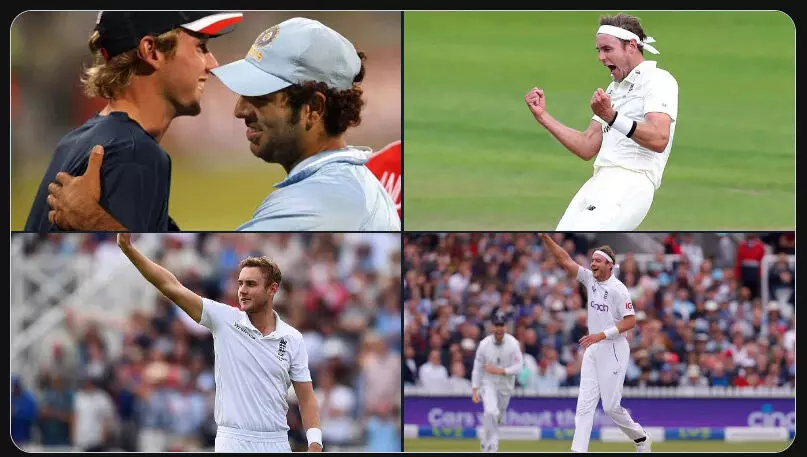 ‘യഥാർത്ഥ ഇതിഹാസം’; സ്റ്റുവർട്ട് ബ്രോഡിന് ആശംസകളുമായി യുവരാജ് സിങ്