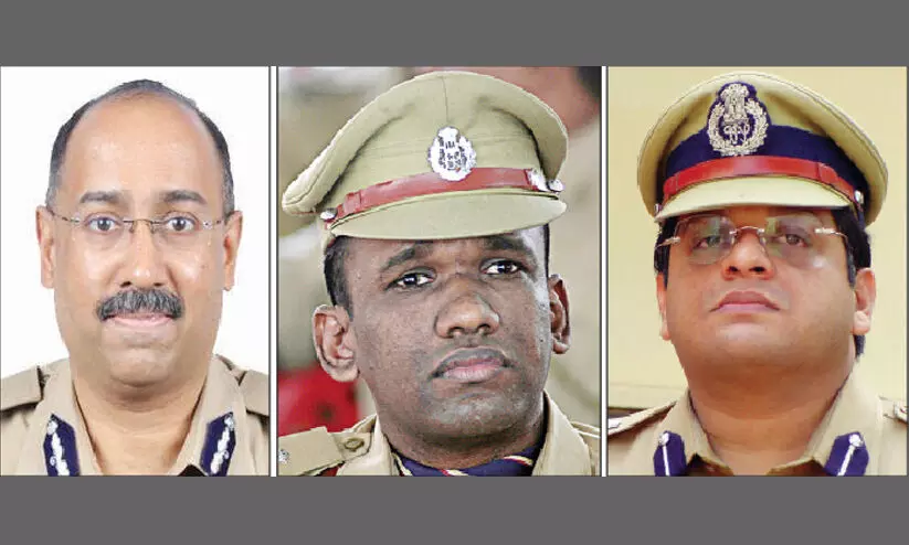 ടി.കെ. വിനോദ് കുമാറിന് ഡി.ജി.പി റാങ്ക്; കെ. സേതുരാമൻ ഉത്തരമേഖല ഐ.ജി ടി.കെ. വിനോദ് കുമാറിന് ഡി.ജി.പി റാങ്ക്; കെ. സേതുരാമൻ ഉത്തരമേഖല ഐ.ജി