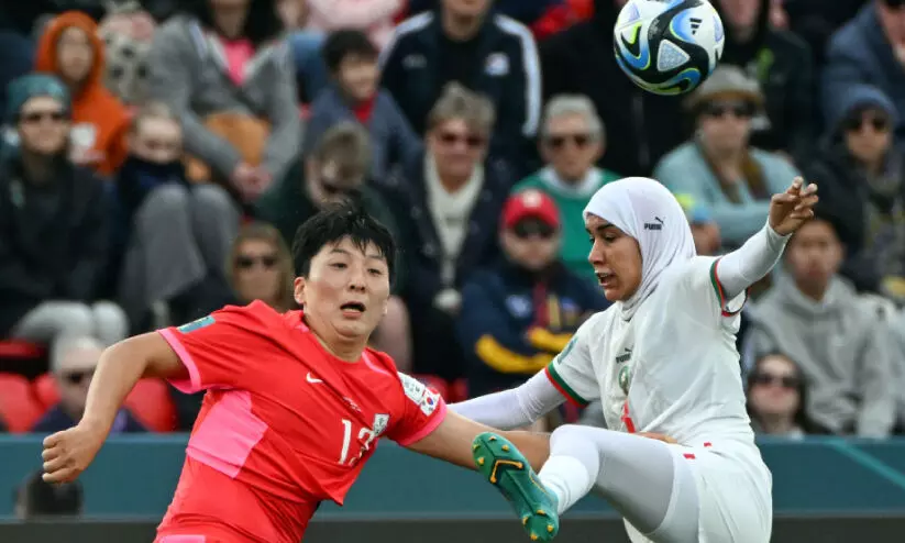 ഹിജാബിൽ ചരിത്രമെഴുതി ബെൻസീന ഹിജാബിൽ ചരിത്രമെഴുതി ബെൻസീന