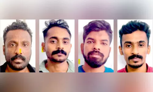 ക​വ​ർ​ച്ച ആസൂത്രണം: നാ​ലു​പേ​ർ പി​ടി​യി​ൽ