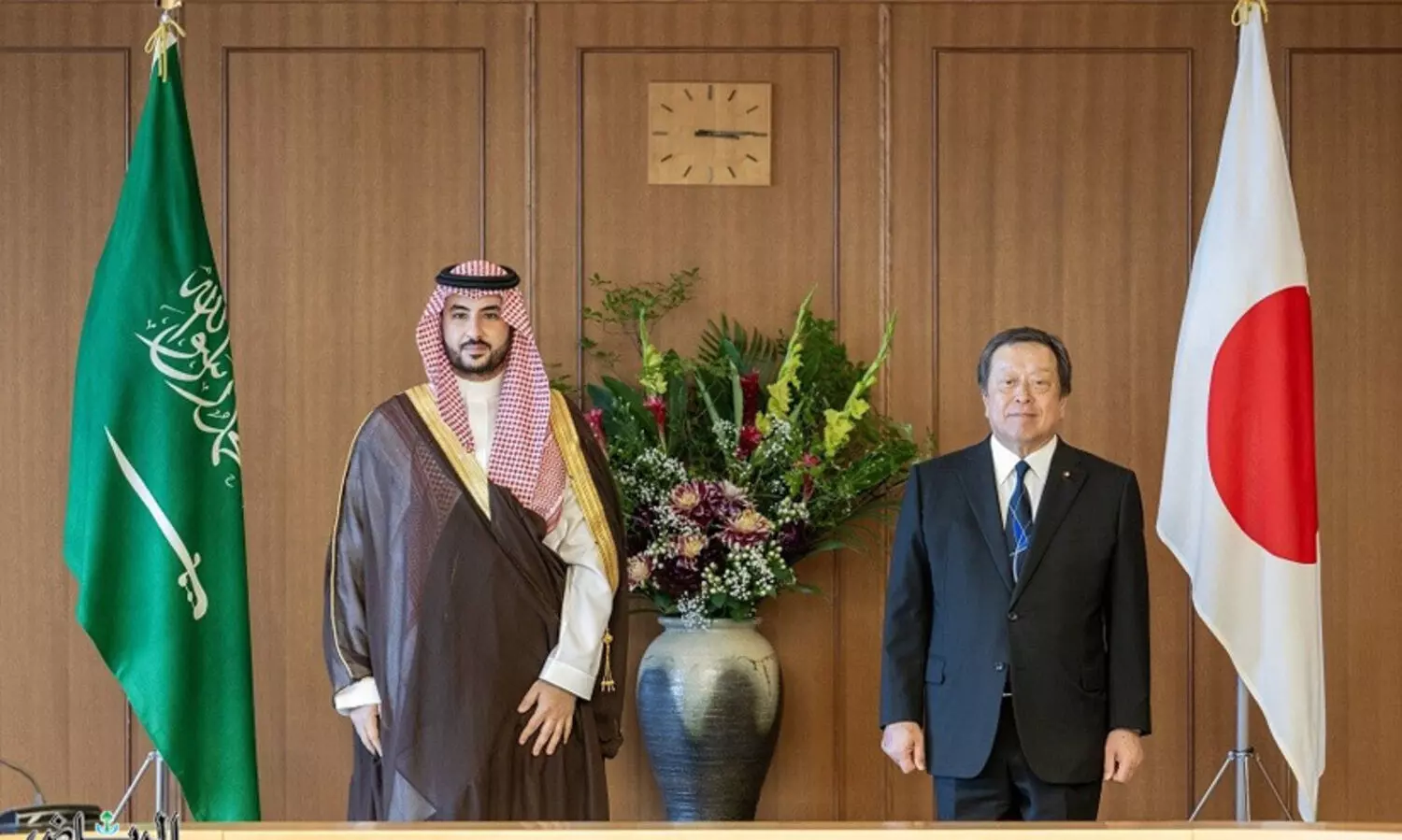 സൗദി പ്രതിരോധ മന്ത്രി ജപ്പാനിൽ