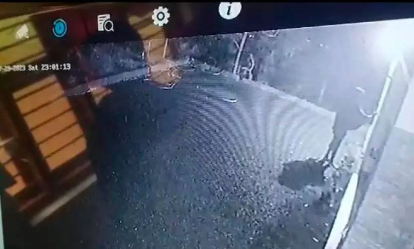 ചെറുപുഴയിലെ ബ്ലാക്ക്മാൻ കാമറയിൽ കുടുങ്ങി