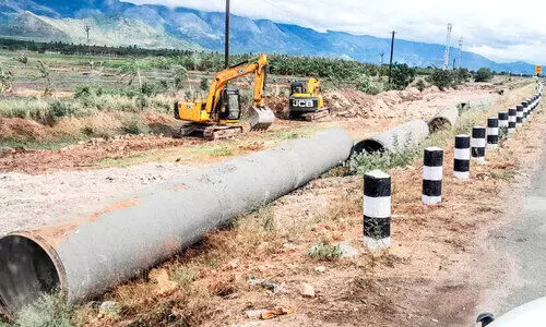 മുല്ലപ്പെരിയാർ-മധുര കുടിവെള്ള പദ്ധതി: ചെക്ക്ഡാം നിർമാണം പുരോഗമിക്കുന്നു