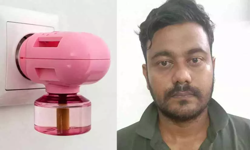 കോഴിക്കോട് ഹോട്ടൽ മുറിയിൽ കൊതുകുതിരി ഒളികാമറ: നവദമ്പതികളുടെ ദൃശ്യം പകർത്തി ബ്ലാക്ക് മെയിൽ, യുവാവ് പിടിയിൽ