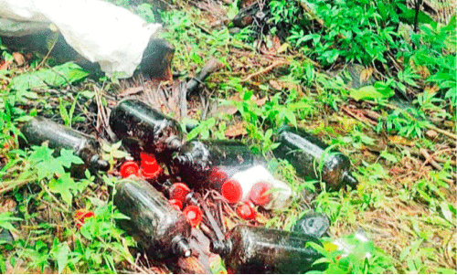 Hospital lab garbage Hospital lab garbage