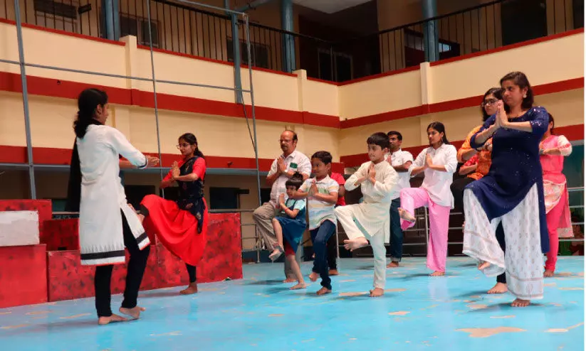 ക​ഥ​ക​ളി പ​രി​ശീ​ല​നം