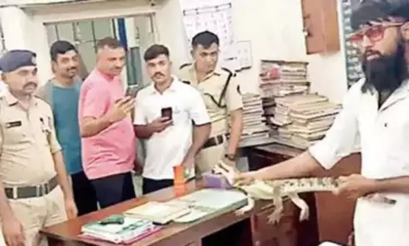 പാത്തും പതുങ്ങിയും മുതലകൾ എത്തുന്നു; പുലിവാല്​ പിടിച്ച്​ ജയിലധികൃതർ