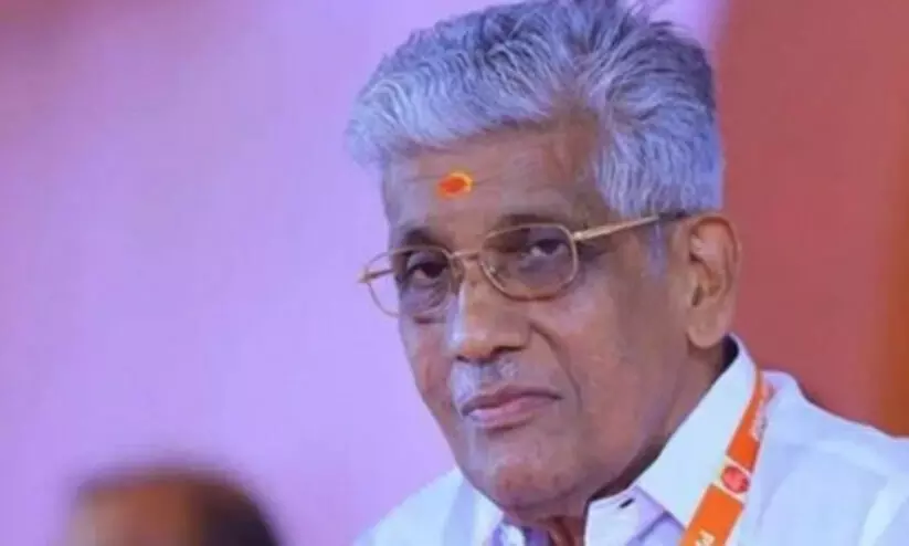 സംഘ്പരിവാർ നേതാക്കൾ സുകുമാരൻ നായരുമായി കൂടിക്കാഴ്ച നടത്തി സംഘ്പരിവാർ നേതാക്കൾ സുകുമാരൻ നായരുമായി കൂടിക്കാഴ്ച നടത്തി