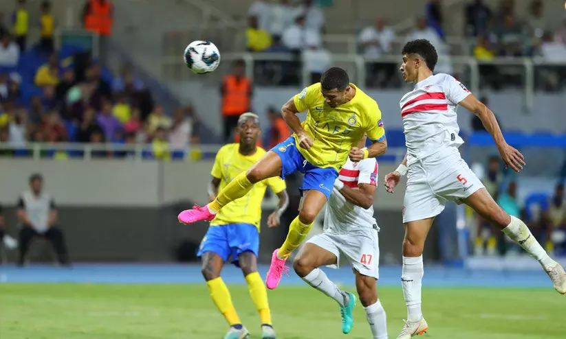 രക്ഷകനായി ക്രിസ്റ്റ്യാനോ; അൽ നസ്ർ ക്വാർട്ടറിൽ രക്ഷകനായി ക്രിസ്റ്റ്യാനോ; അൽ നസ്ർ ക്വാർട്ടറിൽ