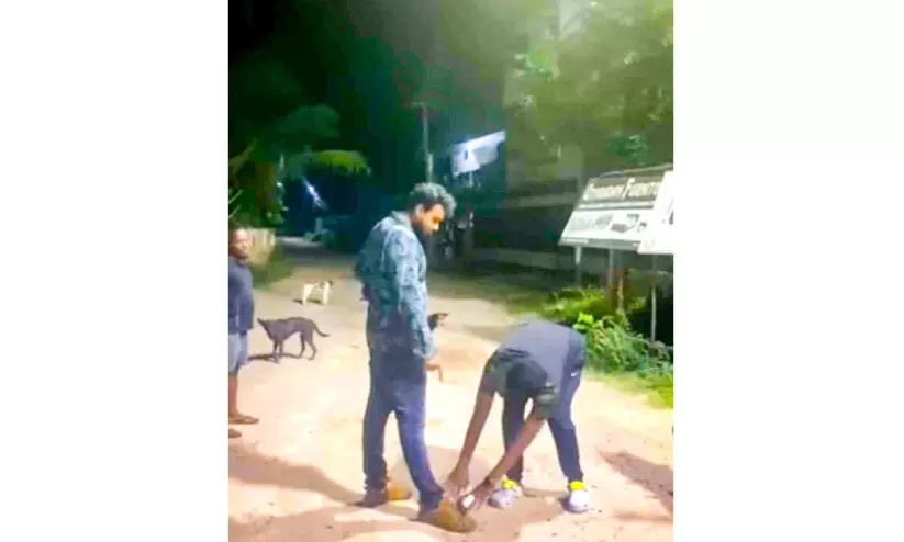 തുമ്പ കരിമണലിൽ ഗുണ്ടകളുടെ പരാക്രമം; കേസെടുക്കാതെ പൊലീസ്