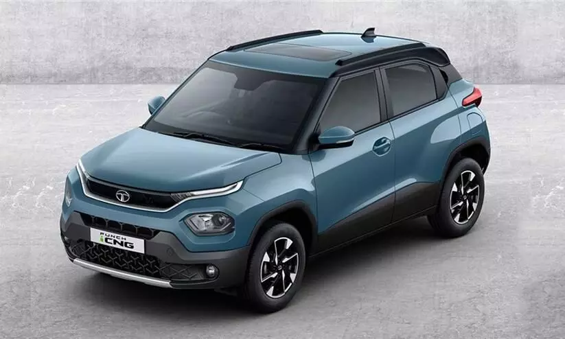 പഞ്ചിന്‍റെ സി.എൻ.ജി മോഡൽ അവതരിപ്പിച്ച്​ ടാറ്റ; വില 7.10 മുതൽ 9.68 ലക്ഷം രൂപ