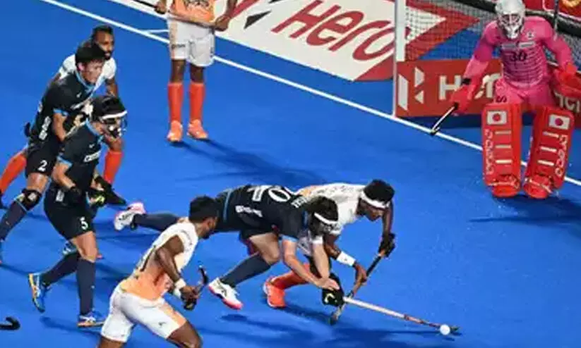 ഏഷ്യൻ കപ്പ് ഹോക്കി; ജപ്പാനെ തളച്ച് ഇന്ത്യ ഏഷ്യൻ കപ്പ് ഹോക്കി; ജപ്പാനെ തളച്ച് ഇന്ത്യ