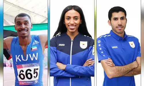 ലോക അത്ലറ്റിക് ചാമ്പ്യൻഷിപ്പിന് കുവൈത്തിൽനിന്ന് മൂന്നുപേർ ലോക അത്ലറ്റിക് ചാമ്പ്യൻഷിപ്പിന് കുവൈത്തിൽനിന്ന് മൂന്നുപേർ