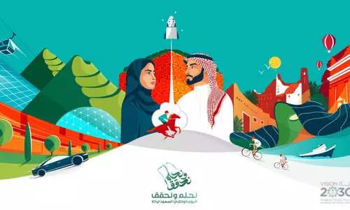 സൗദി അറേബ്യയുടെ 93ാമത് ദേശീയദിനാഘോഷം​; മുന്നൊരുക്കം തുടങ്ങി