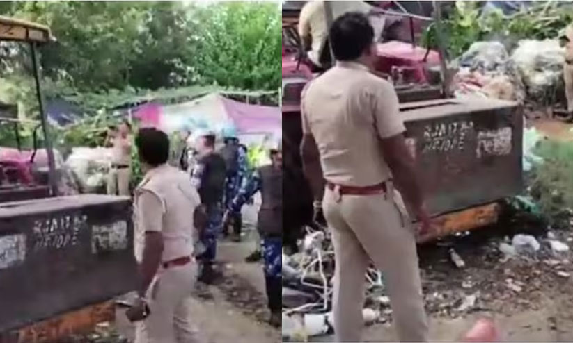 വർഗീയ കലാപത്തിന് പിന്നാലെ ഹരിയാനയിൽ ‘ബുൾഡോസർ രാജ്’; 250 കുടിലുകൾ ഇടിച്ചുനിരത്തി