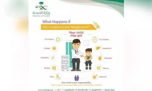 കുട്ടികളുടെ വാക്‌സിനേഷൻ കാർഡ് ഡിജിറ്റലാക്കണമെന്ന് സൗദി ആരോഗ്യ മന്ത്രാലയം