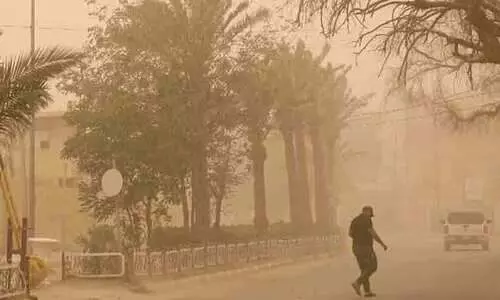 ദോ​ഫാ​ർ പാ​ത​യി​ൽ പൊ​ടി​ക്കാ​റ്റ്​​; ജാ​ഗ്ര​ത പാ​ലി​ക്ക​ണം