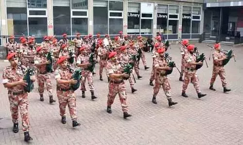 ഒമാൻ ആർമി മ്യൂസിക് ബാൻഡ് സ്കോട്ലൻഡിൽ