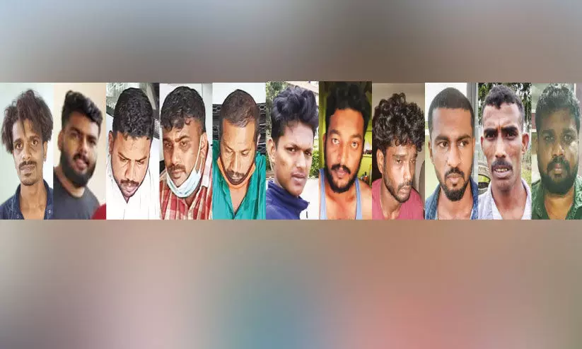 കൂറ്റമ്പാറ കഞ്ചാവ് വേട്ട: പ്രതികൾക്കെതിരെ നിരവധി കഞ്ചാവ് കേസുകൾ കൂറ്റമ്പാറ കഞ്ചാവ് വേട്ട: പ്രതികൾക്കെതിരെ നിരവധി കഞ്ചാവ് കേസുകൾ