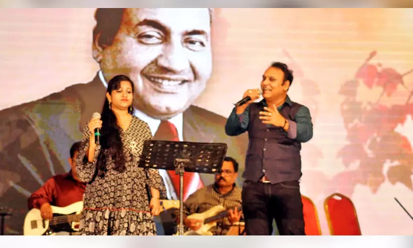 സംഗീതപ്രേമികൾക്ക് നവ്യാനുഭവം സമ്മാനിച്ച് ‘റഫി നൈറ്റ്‌ ’