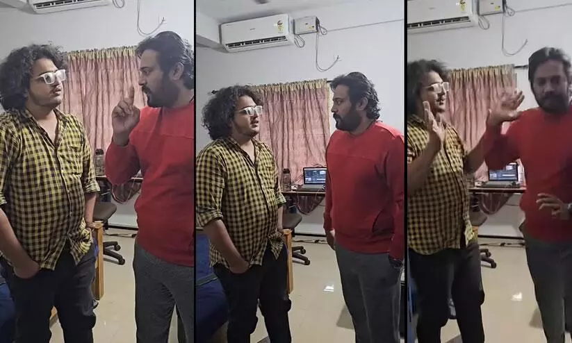 Actor  Bala Shares  Video In  Vlogger Chekuthans Room- viral