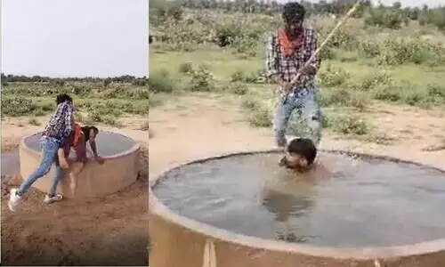 Transporting Buffalo in Gujarat Muslim man pushed into well fatally attacked