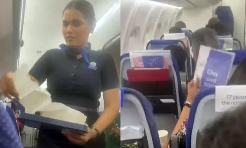 ഇൻഡിഗോ വിമാനത്തിൽ എ.സിയില്ല; വിയർപ്പ് തുടക്കാൻ ജീവനക്കാർ ടിഷ്യു നൽകിയെന്ന് കോൺഗ്രസ് നേതാവ്