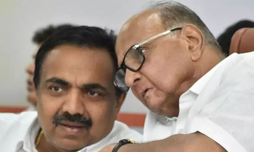 അമിത്​ ഷായുമായി ചർച്ച നടത്തി ശരദ്​ പവാറിന്‍റെ വിശ്വസ്തൻ; കൂടുതൽപേർ എൻ.സി.പി വിടുമെന്ന്​ ബി.ജെ.പി പ്രചരണം