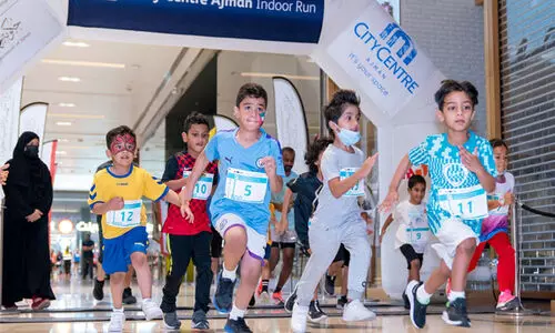 വൈ​വി​ധ്യ​ങ്ങ​ളു​ടെ അ​ജ്മാ​ന്‍ സി​റ്റി സെ​ന്‍റ​ര്‍   ഇ​ന്‍ഡോ​ര്‍ റ​ണ്‍