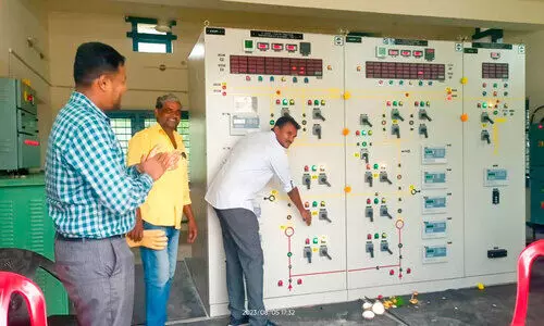 റെയിൽവേ ലൈൻ വൈദ്യുതീകരണം: സബ്സ്റ്റേഷൻ കമീഷൻ ചെയ്തു റെയിൽവേ ലൈൻ വൈദ്യുതീകരണം: സബ്സ്റ്റേഷൻ കമീഷൻ ചെയ്തു