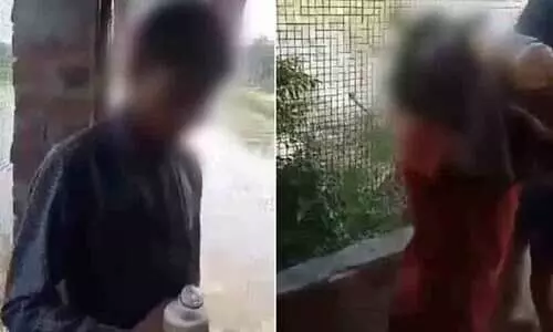 ഉത്തർപ്രദേശിൽ പ്രായപൂർത്തിയാകാത്ത കുട്ടികളെ മർദിച്ച് മൂത്രം കുടിപ്പിച്ചു