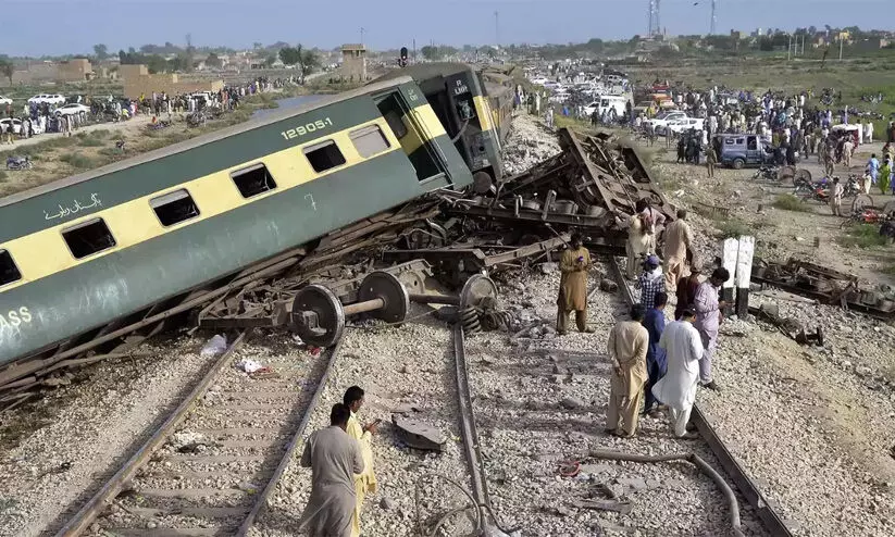 Pakistan train accident Pakistan train accident