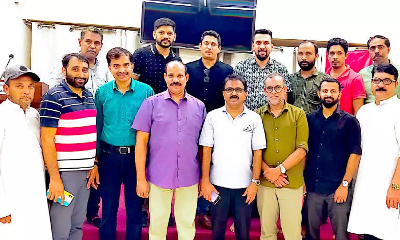 ഷാ​ർ​ജ ക​ല്യാ​ശ്ശേ​രി മ​ണ്ഡ​ലം കെ.​എം.​സി.​സി പ്ര​വ​ർ​ത്ത​ക​സ​മി​തി യോ​ഗം