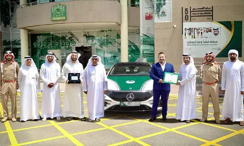 ബെൻസ് ഇ.ക്യു.എസ്580 കാർ സ്വന്തമാക്കി ദുബൈ പൊലീസ് ബെൻസ് ഇ.ക്യു.എസ്580 കാർ സ്വന്തമാക്കി ദുബൈ പൊലീസ്